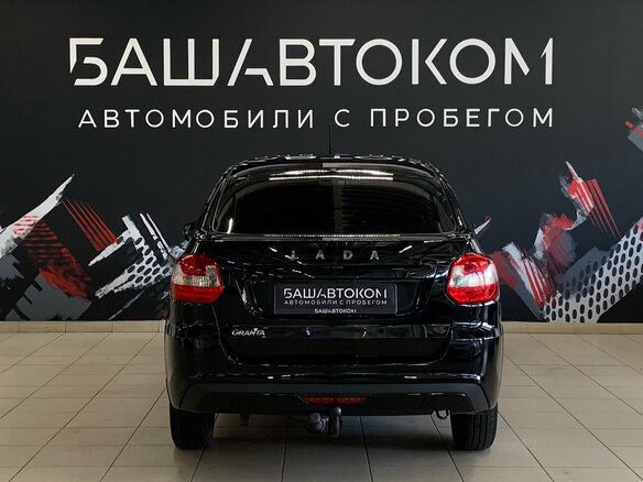2023 Lada (ВАЗ) Granta I Рестайлинг, чёрный - вид 4