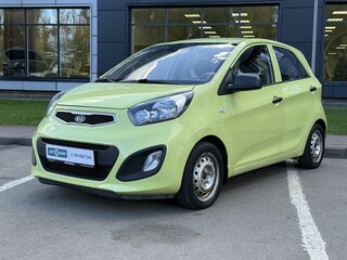 2012 Kia Picanto II, жёлтый, 665000 рублей, вид 1