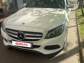 2017 Mercedes-Benz C-Класс 180 9G-TRONIC IV (W205), белый, 1850000 рублей, вид 3