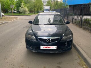 2007 Mazda 6 I (GG) Рестайлинг, чёрный, 270000 рублей, вид 1