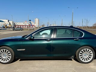 2009 BMW 7 серии 730d V (F01/F02/F04), зелёный, 1650000 рублей, вид 4