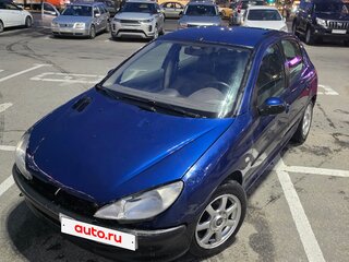 2001 Peugeot 206, синий, 98000 рублей, вид 2