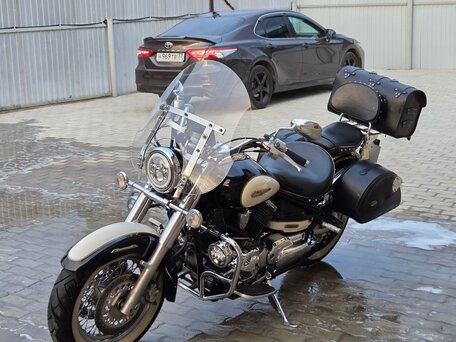 2007 Yamaha XVS1100, чёрный, 630000 рублей, вид 1