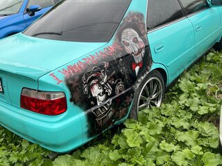 1996 Toyota Chaser VI (X100), чёрный, 1500000 рублей, вид 3