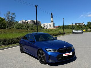 2023 BMW 3 серии 320i VII (G2x) Рестайлинг, синий, 4850000 рублей, вид 3