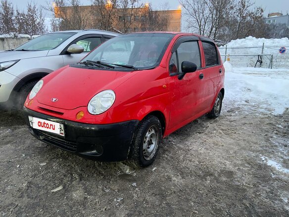 2010 Daewoo Matiz I Рестайлинг, красный, 150000 рублей - вид 1
