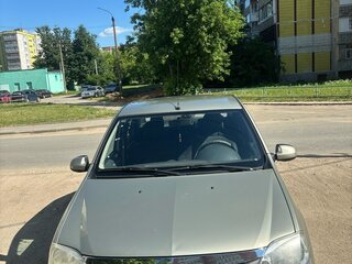 2013 Renault Logan I Рестайлинг, бежевый, 750000 рублей, вид 2