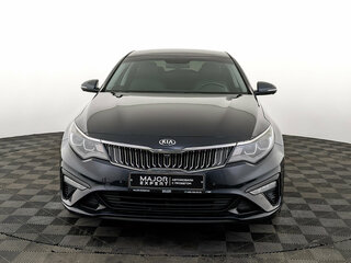2019 Kia Optima IV Рестайлинг, синий, 1955000 рублей, вид 2