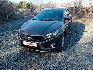 2016 Lada (ВАЗ) Vesta I, коричневый, 830000 рублей, вид 2