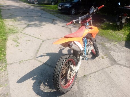 2023 Motoland CRF250, оранжевый, 95000 рублей, вид 2
