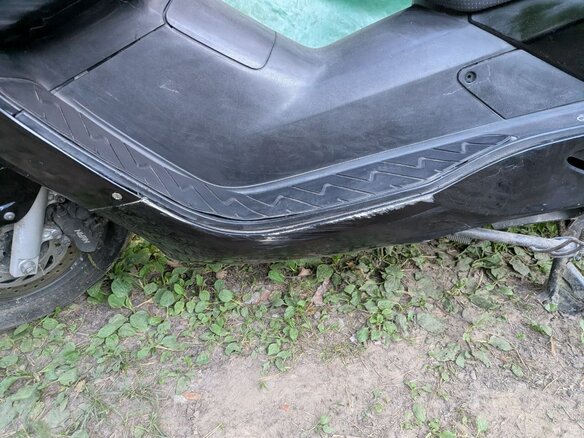 2002 Honda Forza, чёрный, 117000 рублей - вид 10