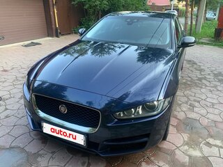 2016 Jaguar XE I, синий, 1350000 рублей, вид 4