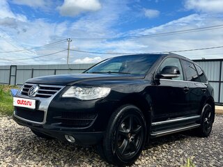 2008 Volkswagen Touareg I Рестайлинг, чёрный, 950000 рублей, вид 2