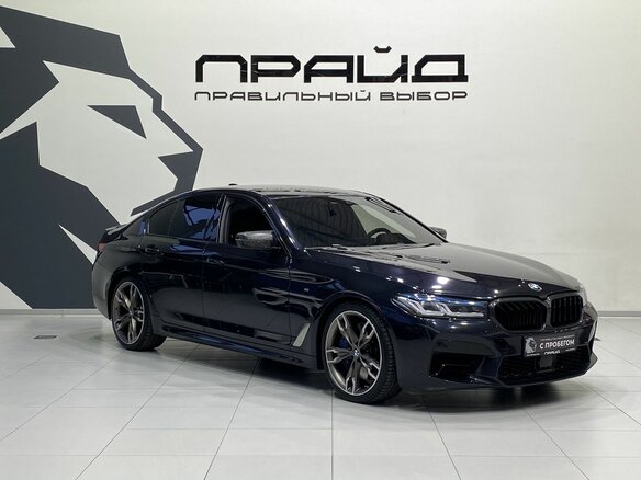 2019 BMW 5 серии M550d xDrive VII (G30/G31/G38), чёрный, 4639900 рублей - вид 2