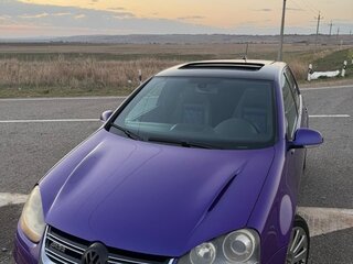 2007 Volkswagen Golf R32 V, фиолетовый, 1800000 рублей, вид 2