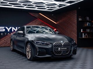2021 BMW 4 серии M440i xDrive G22, G23, G26, чёрный, 6200000 рублей, вид 4