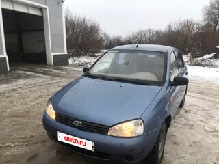 2006 Lada (ВАЗ) Kalina I, серый, 215000 рублей, вид 2