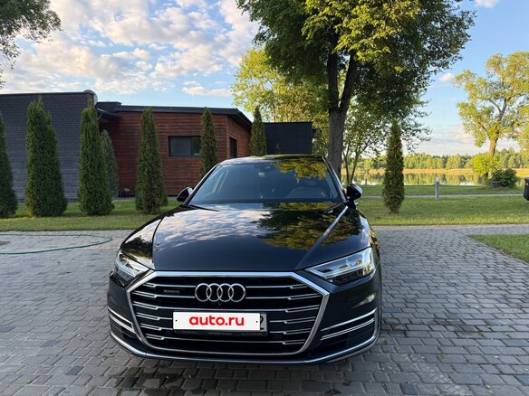 2018 Audi A8 Long 55 TFSI IV (D5), чёрный, 4150000 рублей - вид 31