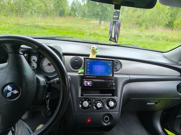 2004 Mitsubishi Outlander I, чёрный, 440000 рублей - вид 5