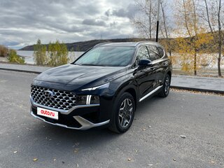 2021 Hyundai Santa Fe IV Рестайлинг, чёрный, 5000000 рублей, вид 1