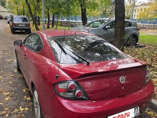 2008 Hyundai Coupe II (GK) Рестайлинг, красный, 850000 рублей, вид 2