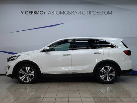 2018 Kia Sorento III Prime Рестайлинг, белый, 1849000 рублей, вид 2