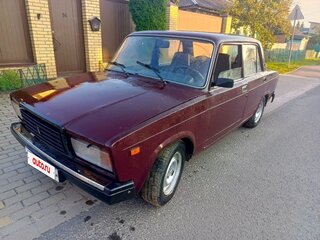 2007 Lada (ВАЗ) 2107, пурпурный, 93000 рублей, вид 3