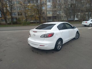 2012 Mazda 3 II (BL) Рестайлинг, белый, 900000 рублей, вид 3