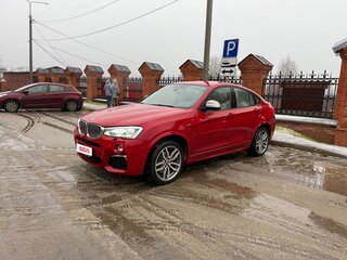 2016 BMW X4 M40i I (F26), красный, 4190000 рублей, вид 1