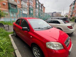 2007 Chevrolet Aveo I, красный, 450000 рублей, вид 3