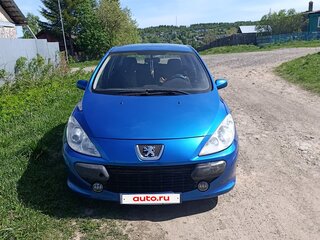 2007 Peugeot 307 I Рестайлинг, синий, 280000 рублей, вид 1