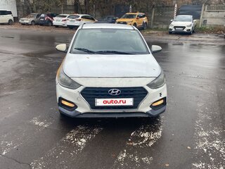 2017 Hyundai Solaris II, белый, 620000 рублей, вид 2
