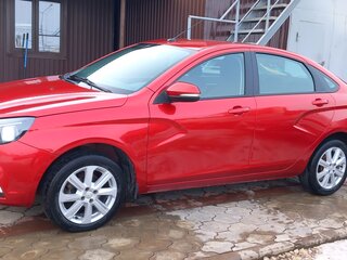 2018 Lada (ВАЗ) Vesta I, красный, 840000 рублей, вид 1