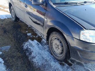2010 Renault Logan I Рестайлинг, чёрный, 180000 рублей, вид 5
