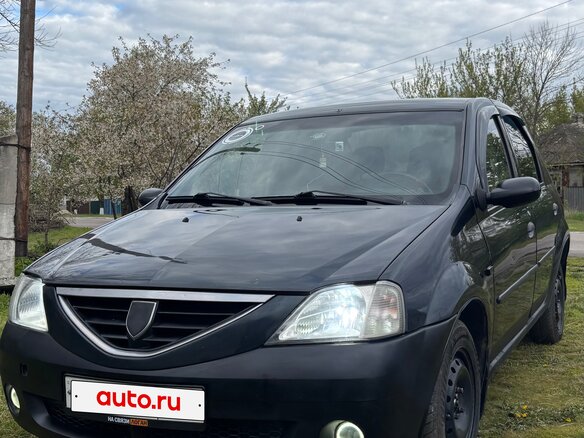 2006 Dacia Logan I, зелёный, 300000 рублей - вид 1