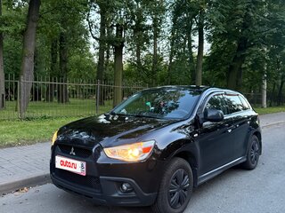 2011 Mitsubishi ASX I, чёрный, 950000 рублей, вид 1