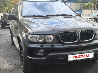 2006 BMW X5 4.8is I (E53) Рестайлинг, чёрный, 1000000 рублей, вид 2
