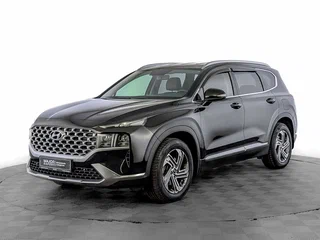 2021 Hyundai Santa Fe IV Рестайлинг, чёрный, 3075000 рублей, вид 1
