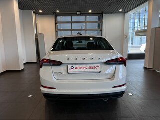 2021 Skoda Rapid II, белый, 1519000 рублей, вид 4