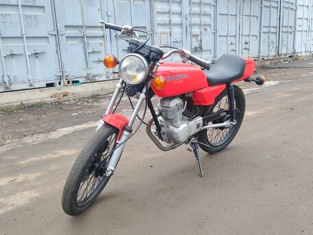 1971 Honda CB 100, красный, 130000 рублей, вид 1