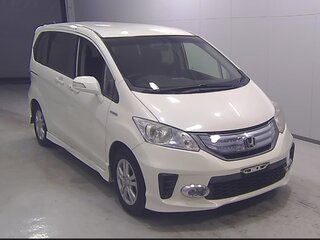 2012 Honda Freed I Рестайлинг, белый, 1150000 рублей, вид 2