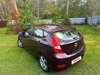 2013 Hyundai Solaris I, фиолетовый, 685000 рублей, вид 5