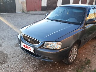 2006 Hyundai Accent ТагАЗ II, серый, 400000 рублей, вид 3