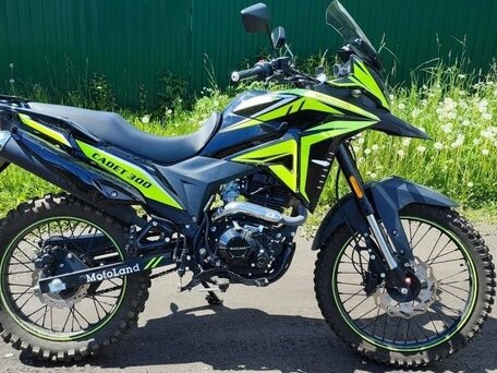 2024 Motoland Enduro 300, зелёный, 140000 рублей, вид 4