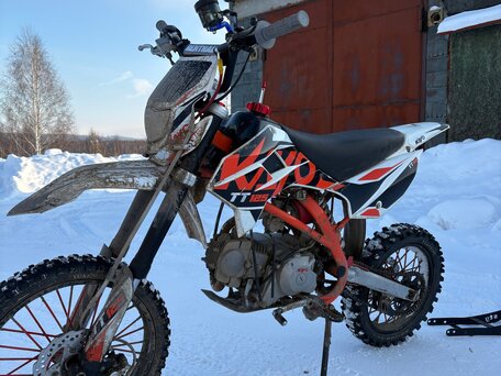 2023 Kayo Basic TT125, оранжевый, 65000 рублей, вид 2