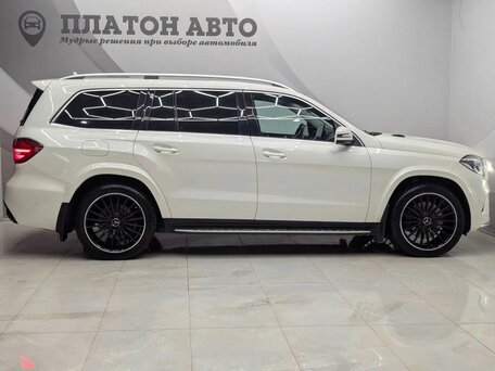 2018 Mercedes-Benz GLS 350 d I (X166), белый, 4049000 рублей, вид 4