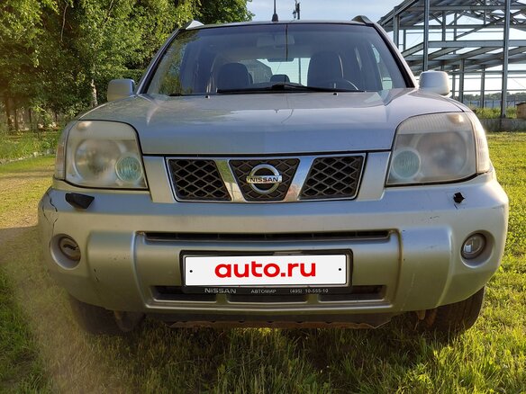 2006 Nissan X-Trail I Рестайлинг, серебристый, 550000 рублей - вид 1