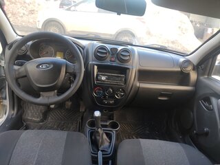 2014 Lada (ВАЗ) Granta I, серебристый, 265000 рублей, вид 5