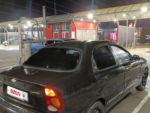 2007 Chevrolet Lanos I, чёрный, 230000 рублей - вид 1