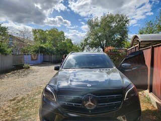 2018 Mercedes-Benz GLS 450 I (X166), чёрный, 4000000 рублей, вид 3